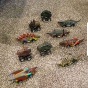 Dinosaur cars